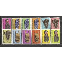 ФФ5 Гвинея 1967 Традиционные маски