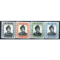 Брит. колония Бруней. металлография.  1952 г. 2 фото.  см. условие.