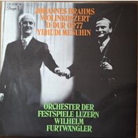 Johannes Brahms - Yehudi Menuhin, Wilhelm Furtwangler – Violinkonzert D-Dur Op. 77