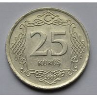 Турция, 25 куруш 2009 г.