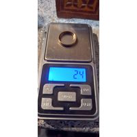 Кольцо.Золото 583,клеймо звезда.