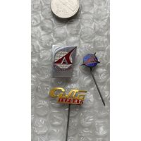 Значки Автоэкспорт, 3 шт