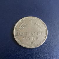 Германия 1 марка 1992г J