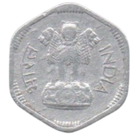 Республика Индия. 3 пайса ( пайс ) 1965. Калькутта.