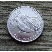 Werty71 Ватикан 100 лир 1977 Голубь