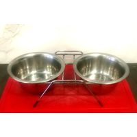 Миски * BALMAX * с Подставкой * по 400 мл * Нержавеющая Сталь * Германия