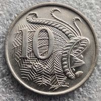 Австралия 10 центов  1981 г.