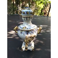 Самовар сувенирный Гжель