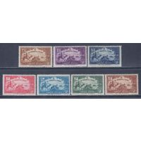 [1043] Французские колонии. Тунис 1928. Транспорт.Верблюд,автомобиль. СЕРИЯ МН