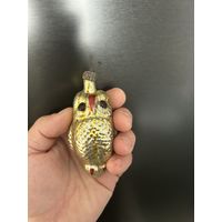 Елочная игрушка большая сова