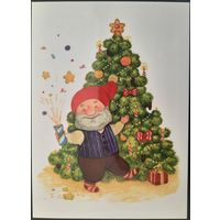 Елочка. Худ.Н.Баландина. Белорусь. 2014 г.