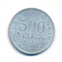 Германия 500 марок 1923 год А 1922 год А _состояние VF