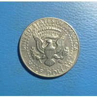 США 1/2 доллара 1971 год литера D президент Кеннеди Джон Фицджералд герб США