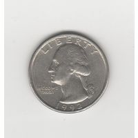 Квотер (25 центов) США 1992 Р Лот 8262