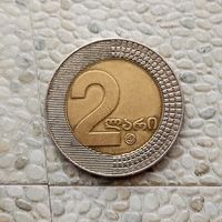 2 лари 2006 года Грузия. Государство Грузия.