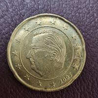 Бельгия 20 евроцентов 2007
