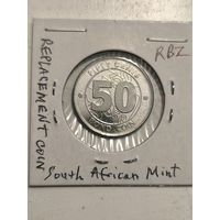 Zimbabwe 50 c BOND COIN
