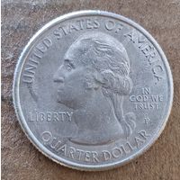 США квотер, 1/4 доллара 2019 г., Американский Мемориальный Парк, отметка МД: "Р" Филадельфия, UC# 110