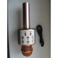 WS858 Портативный Bluetooth беспроводной микрофон для караоке