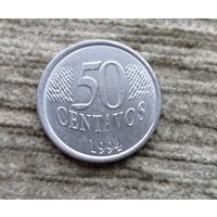 Werty71 Бразилия 50 сентаво 1994