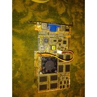 Видеокарта ASUS V3800 (nVidia Riva TNT2) под AGP слот