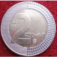 1254:  2 лари 2006 Грузия