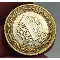 1 лира Турция 2018