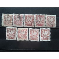 Польша, 1951. Доплатные марки