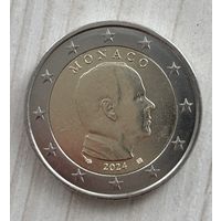 2 евро Монако 2024