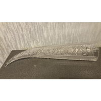 Рог СССР для вина хрусталь 44х7 см