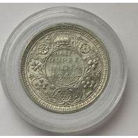 1/2 рупии 1944 г. С рубля.