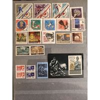 Лот чистых марок СССР 1966 год