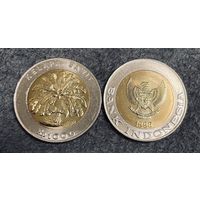 Индонезия 1996 1000 рупий Пальма UNC