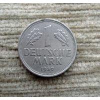 Werty71 Германия ФРГ 1 марка 1950 G