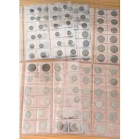 Сборный лот монет СССР 119 штук без повторов. С 1 рубля без МЦ