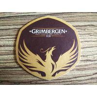 Подставка под пиво (бирдекель) Grimbergen.