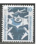 ФРГ. Аэропорт. Франкфурт. 1988г. Mi# 1347.