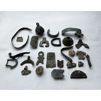 Сборный лот старинных предметов разных периодов (1)