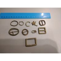 Пряжки 10 штук (10). находки