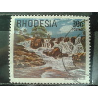 Родезия, 1978. Стандарт. Водопад Иньянгомби