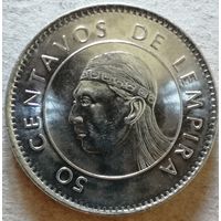 Гондурас 50 сентаво, 1996 год, KM# 84a.2