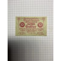 10 геллеров (нотгельды) Австрия.-2512-6