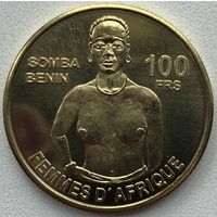 Бассас-да-Индия 100 франков 2012 г. Женщины Африки. Бенин