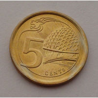 Сингапур 5 центов, 2013