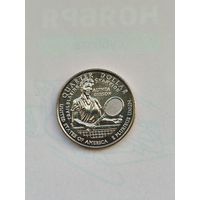 25 центов США. Женщины Америки. Алтея Гибсон.