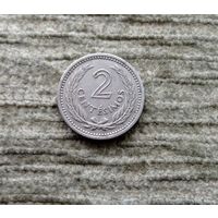 Werty71 Уругвай 2 сентесимо 1953
