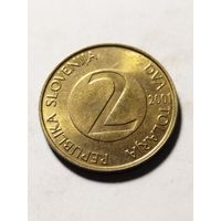 Словения 2 толара 2001