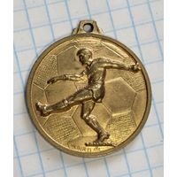 С 1 РУБЛЯ! МЕДАЛЬ ФУТБОЛ МЯЧ DOP STEFER 1976