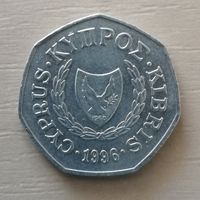 Кипр 50 центов, 1996 г., KM# 66