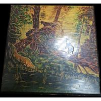 Шкатулка Мишки в Лесу. СССР. Большая. 44.5 см на 24.5 см 6.5 см.